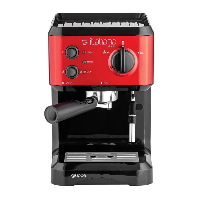 Gruppe Μηχανή Espresso Italiana Plus CM4677E-GS 1050W 20bar Red