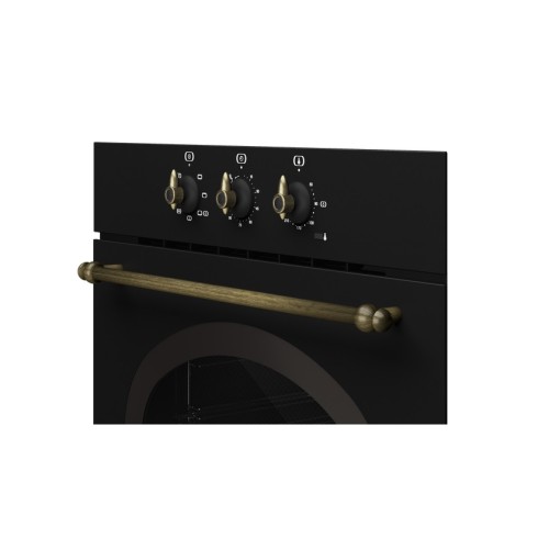 Teka Φούρνος Ανω Πάγκου Εντοιχιζόμενος HRB 6100 Anthracite Brass