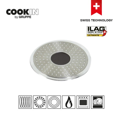 Gruppe Τηγάνι με Aποσπώμενο Xερούλι KSJP 28cm