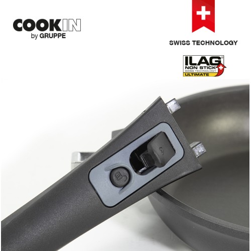 Gruppe Τηγάνι με Aποσπώμενο Xερούλι KSJP 28cm