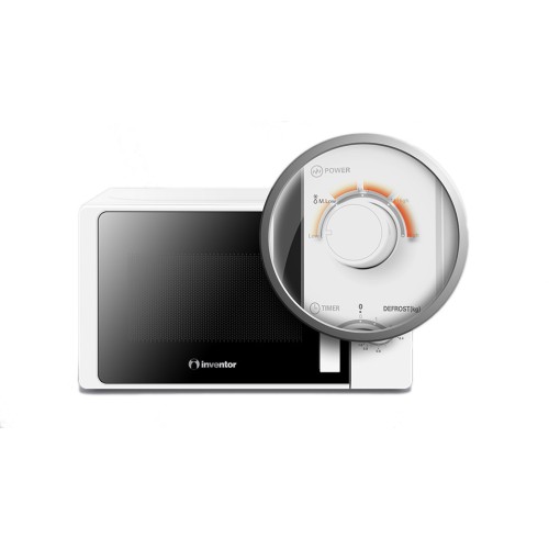 Inventor Φούρνος Μικροκυμάτων MWO-20LW (20Lt) Λευκό