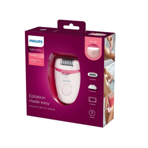 Philips Αποτριχωτική Μηχανή Satinelle Essential BRE285/00