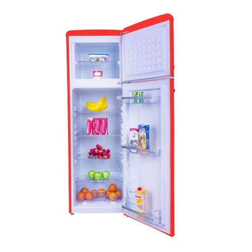 Morris Ψυγείο Δίπορτο MRS-31240R 246Lt Red