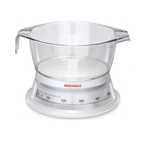 Soehnle Ζυγαριά Κουζίνας Vario Glass Clear 65418 (82-65418)
