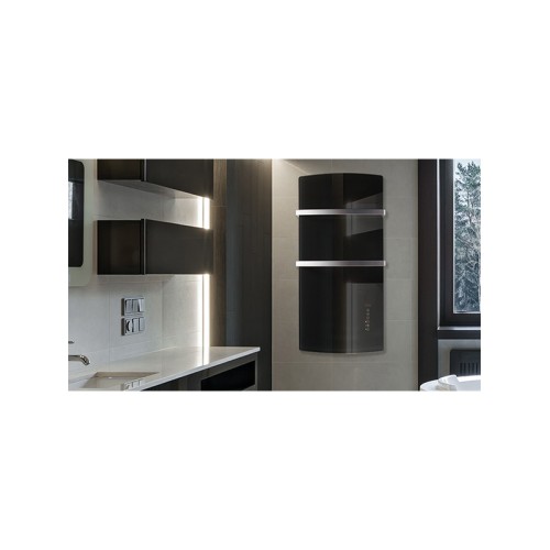 Radialight  Θερμάστρα Πετσετοκρεμάστρα με Υπέρυθρη Ακτινοβολία Deva Black