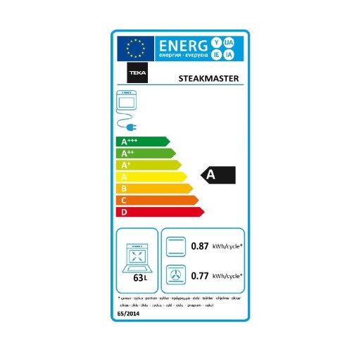 Teka Φούρνος Ανω Πάγκου Εντοιχιζόμενος SteakMaster