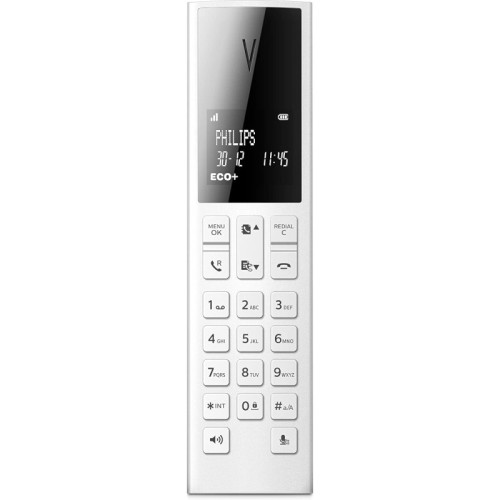 Philips Ασύρματο Τηλέφωνο Linea V M3501W/GRS White 115087-0003