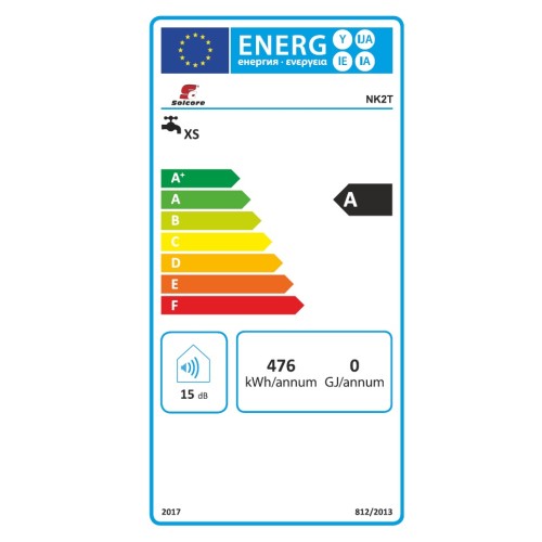 Solcore Μονοφασικός Ηλεκτρικός Ταχυθερμαντήρας Nερού NK2T Inverter (7.5kW)