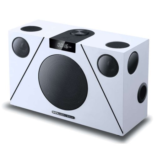 Crystal Audio Ηχείο 3D-74 WiSound White