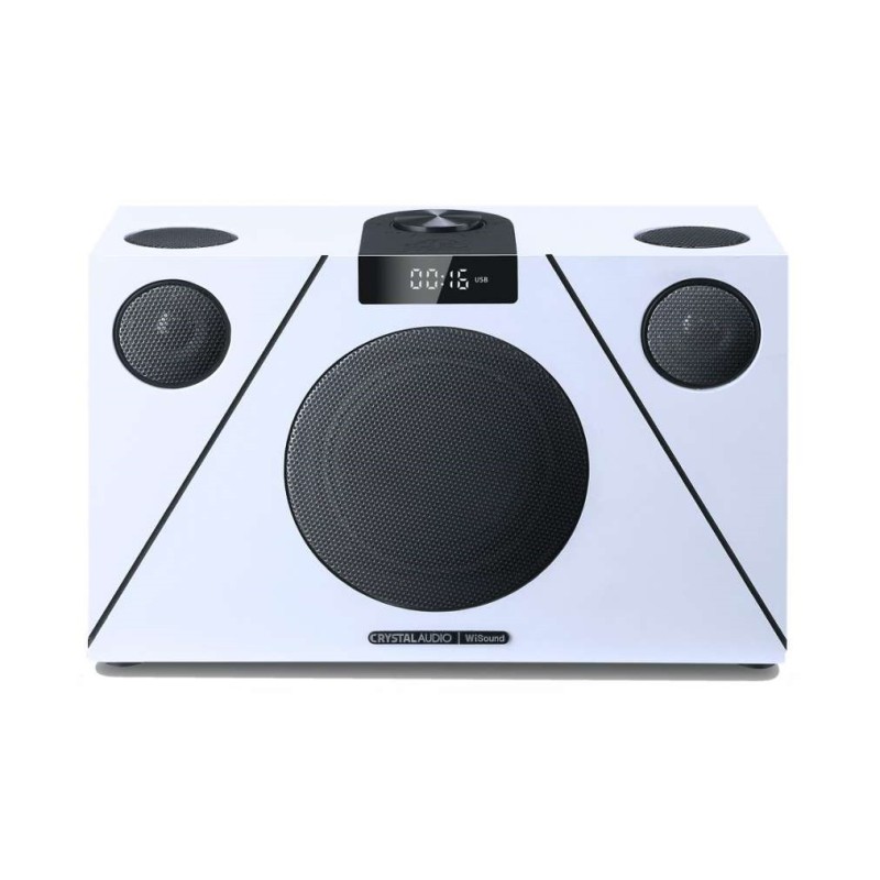 Crystal Audio Ηχείο 3D-74 WiSound White