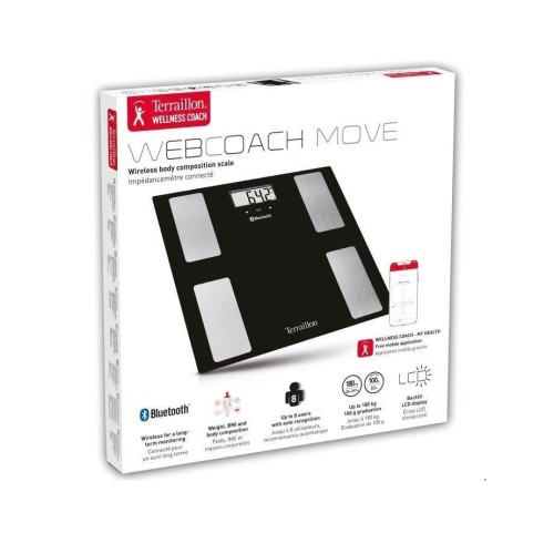Terraillon Ζυγαριά Μπάνιου Web Coach Move 14712