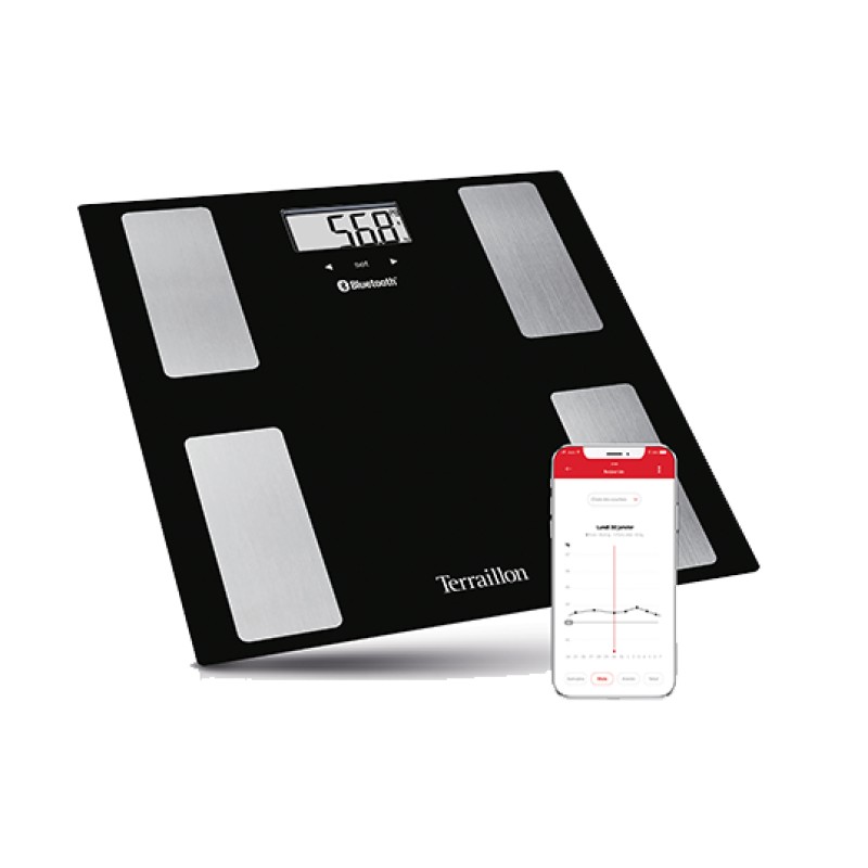 Terraillon Ζυγαριά Μπάνιου Web Coach Move 14712