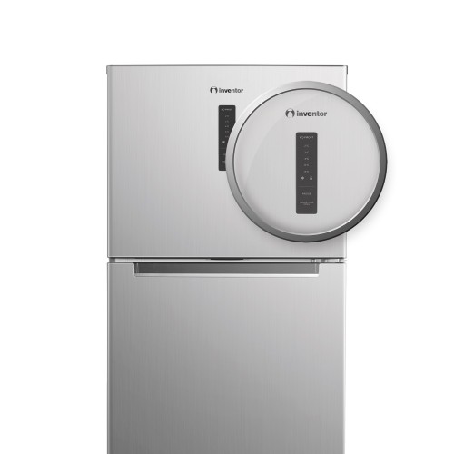 Inventor Ψυγείο Δίπορτο DPC1760NFLIN No Frost 415lt Inox