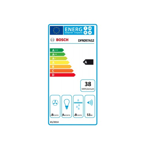 Bosch Απορροφητήρας Συρόμενος DFR097A52 90cm