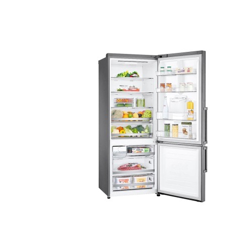 LG Ψυγειοκαταψύκτης GBF567PZCMB Total NoFrost 446Lt Platinum Silver