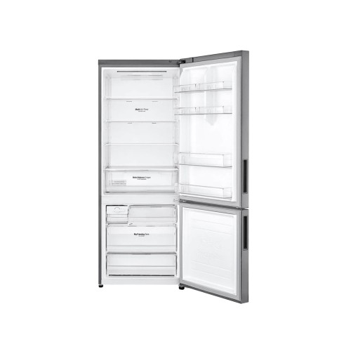 LG Ψυγειοκαταψύκτης GBB566PZHMN Total No Frost 462lt Platinum Silver