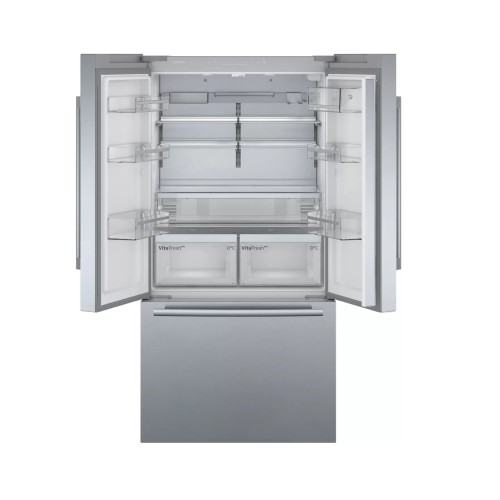 Bosch Ψυγείο Ντουλάπα KFF96PIEP NoFrost 573 lt Inox