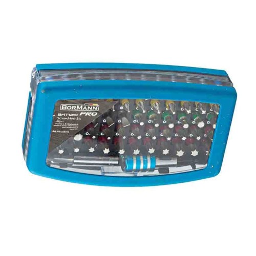 Bormann Σετ Μύτες και Αντάπτορες BHT1310 Pro 62τμχ (028949)