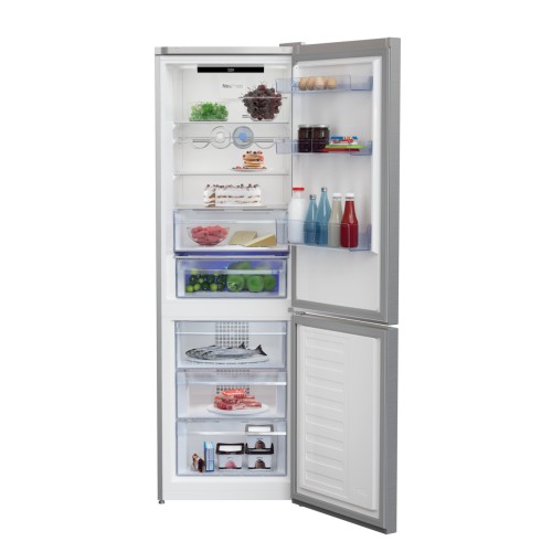 Beko Ψυγειοκαταψύκτης RCNA366E40ZXB No Frost 324Lt Inox