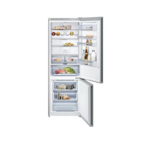 Neff Ψυγειοκαταψύκτης KG7493BD0 Full No Frost 438Lt Μαύρο 