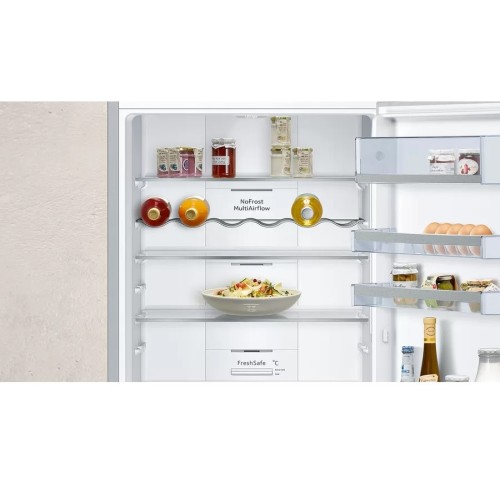 Neff Ψυγειοκαταψύκτης KG7493BD0 Full No Frost 438Lt Μαύρο 