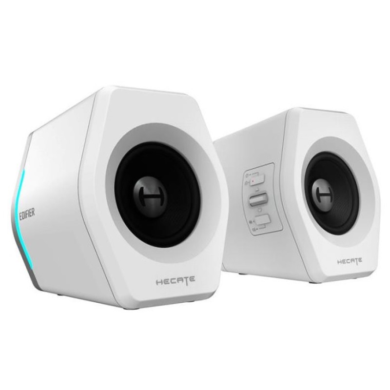 Edifier Ηχεία με Bluetooth G2000 RGB White (010213)