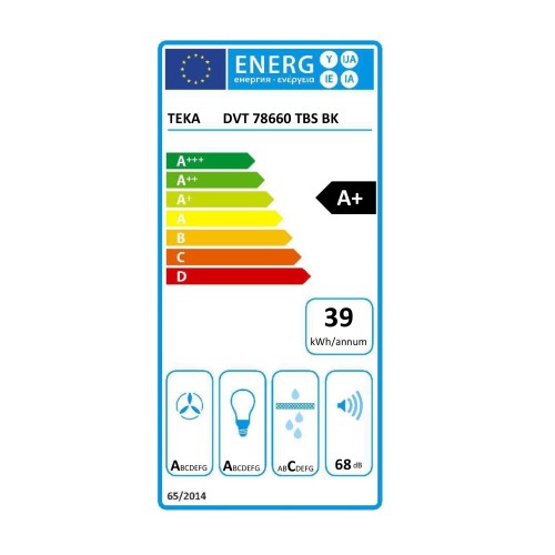 Teka Απορροφητήρας Τζάκι DVT 78660 (70cm) Λευκός