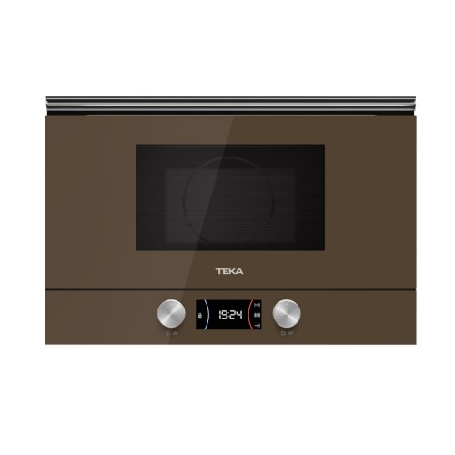 Teka Εντοιχιζόμενος Φούρνος Μικροκυμάτων ML 8220 BIS L (22Lt) London Brick Brown