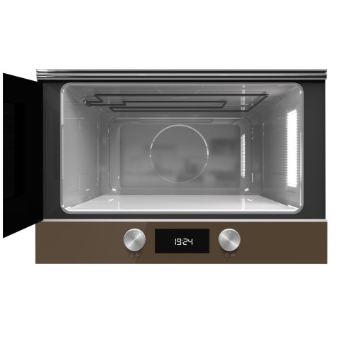 Teka Εντοιχιζόμενος Φούρνος Μικροκυμάτων ML 8220 BIS L (22Lt) London Brick Brown