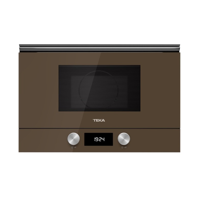 Teka Εντοιχιζόμενος Φούρνος Μικροκυμάτων ML 8220 BIS L (22Lt) London Brick Brown