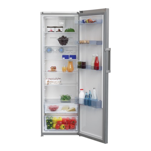 Beko Ψυγείο Μονόπορτο RSNE445E33XN NoFrost 381Lt Pearl Steel