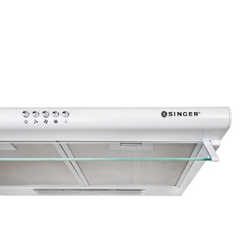 Singer Απορροφητήρας Ελεύθερος LIN602D 21 (23110-00020) 60cm Λευκός