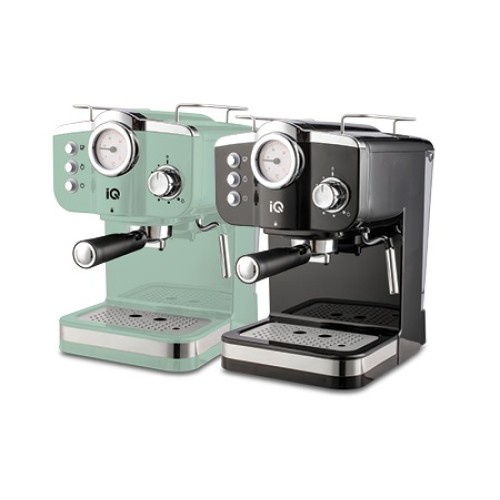 IQ Μηχανή Espresso CM-175 1100W Πίεσης 20bar Μαύρη