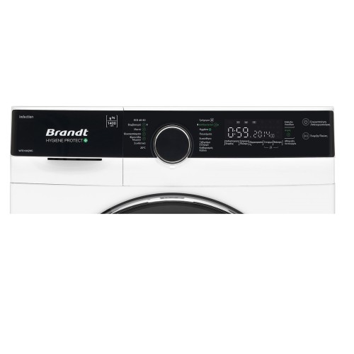 Brandt Πλυντήριο Ρούχων WFB196QWG (9kg 1400rpm B)