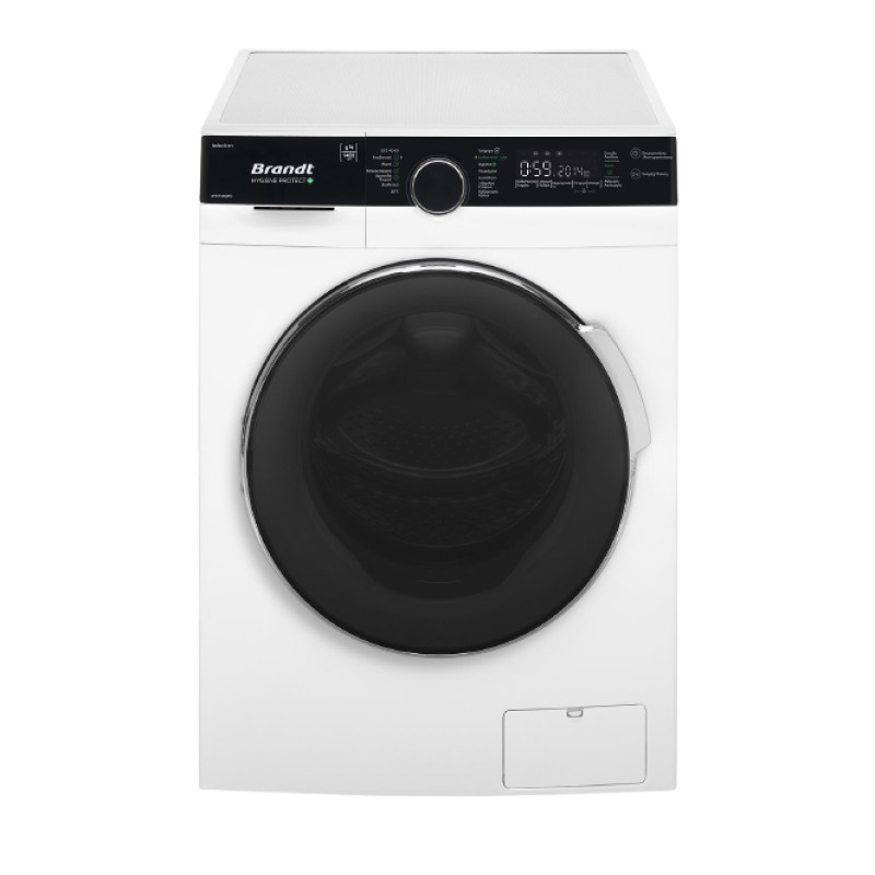 Brandt Πλυντήριο Ρούχων WFB196QWG (9kg 1400rpm B)