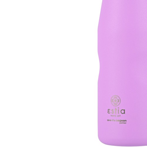 Estia Θερμός Travel Flask Save The Aegean Purple 500ml 01-7805