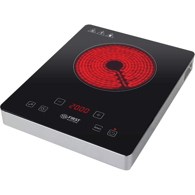 First Austria Μονή Υπέρυθρη Κεραμική Εστία FA-5096-8 (199194-0017)