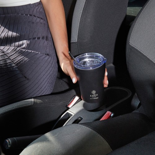 Estia Θερμός Coffee Mug Save The Aegean Fusion Coral 350ml 01-12199