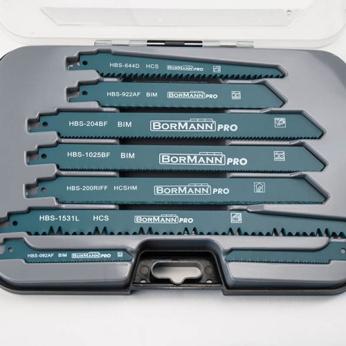 Bormann Σετ Λάμες Σπαθοσέγας BHT1640 Pro 18τμχ