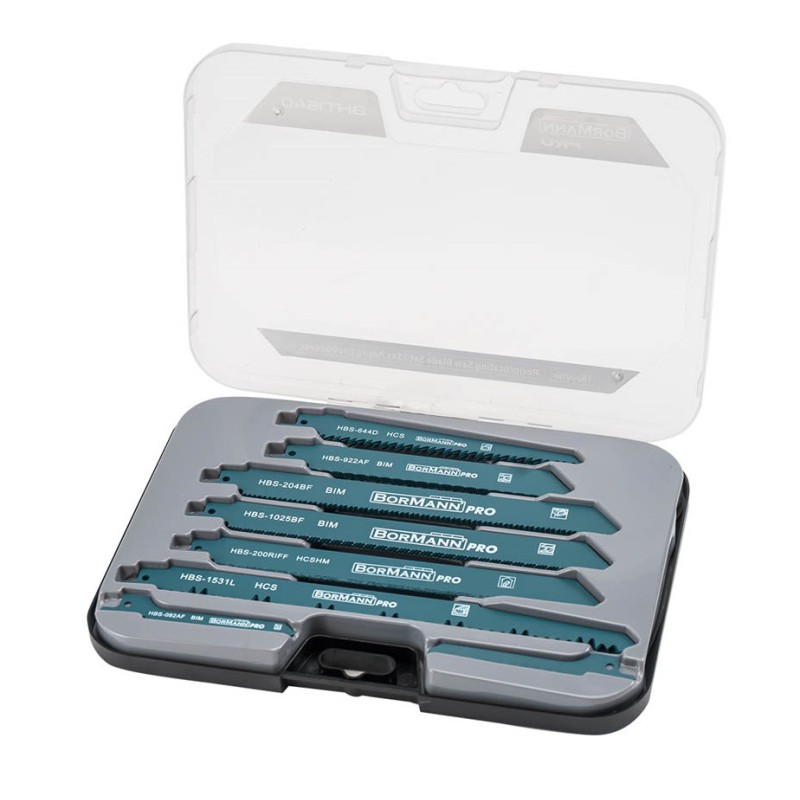 Bormann Σετ Λάμες Σπαθοσέγας BHT1640 Pro 18τμχ