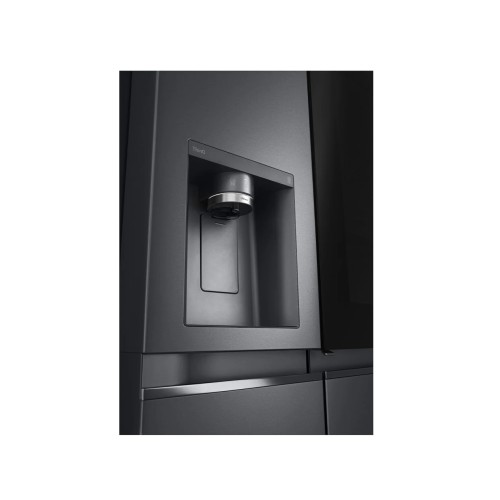 LG Ψυγείο Ντουλάπα GSXV90MCDE Total No Frost 635lt Matte Black Steel