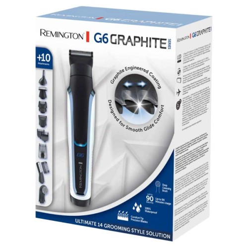 Remington Κοπτική Μηχανή Graphite Series Personal Groomer PG6000 (79446)