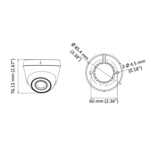 Hikvision Υβριδική Κάμερα HiWatch HWT-T120-P