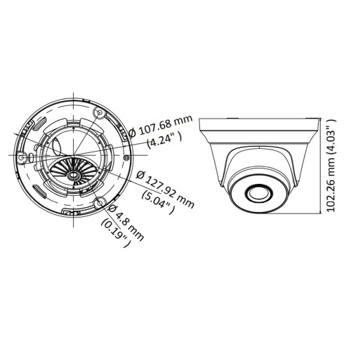 Hikvision Υβριδική Κάμερα HiWatch HWT-T240-M