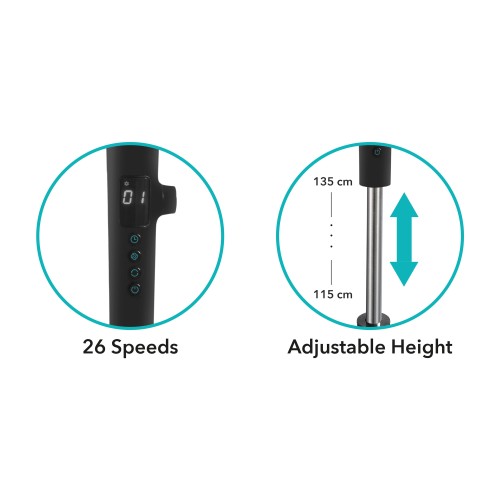 Rohnson Ανεμιστήρας Ορθοστάτης R-8600