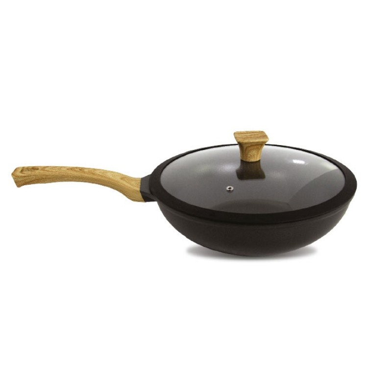 Gruppe Τηγάνι Αντικολλητικό Cookin WOK KTCG30 30cm