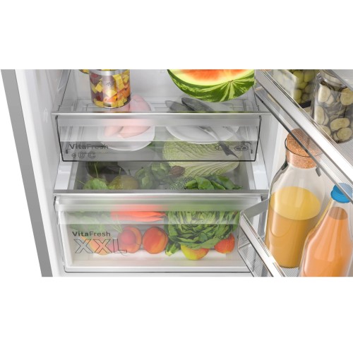 Bosch Ψυγειοκαταψύκτης KGN367LDF Full No Frost 321lt Inox