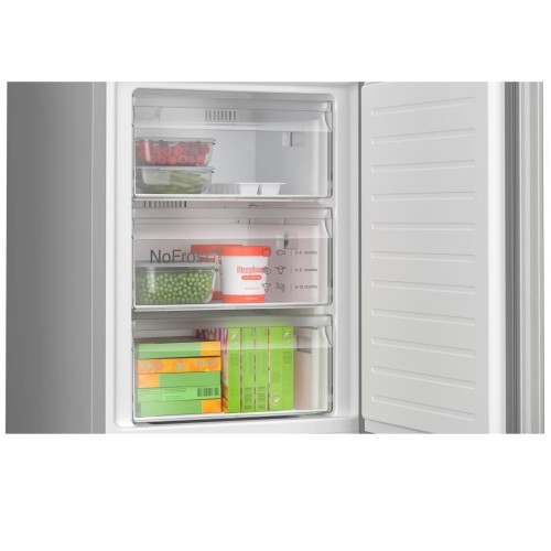 Bosch Ψυγειοκαταψύκτης KGN367LDF Full No Frost 321lt Inox