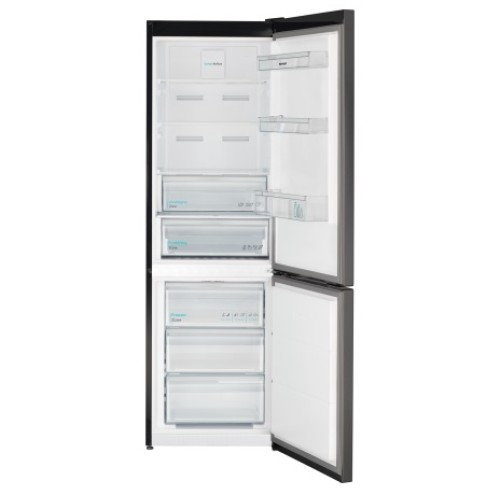 Sharp Ψυγειοκαταψύκτης SJ-BA10DHXAD NoFrost 331lt Dark Inox