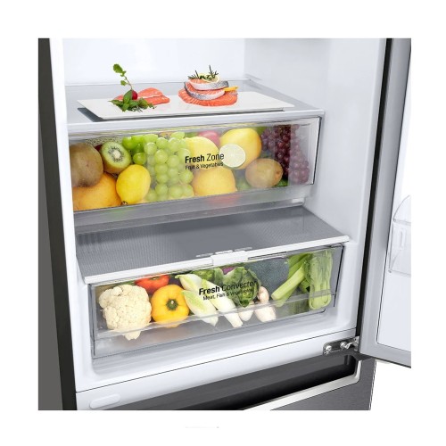 LG Ψυγειοκαταψύκτης GBP62DSNCN1 Total No Frost 384Lt Dark Graphite